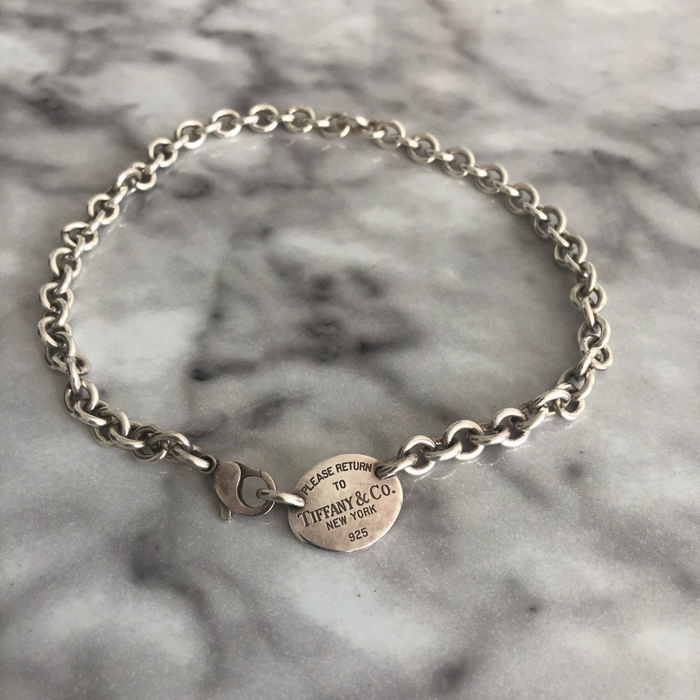 Tiffany choker necklace 15”